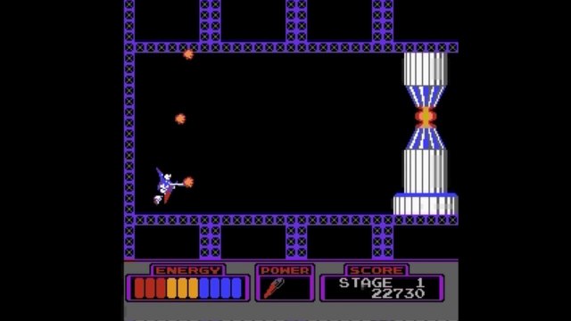 ファミコン Zガンダム プレイ画面 Kidō Senshi Z-Gundam: Hot Scramble