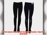 HV Polo Lamare Womens Self Strapping Breeches - Navy Blue: UK10/EU36