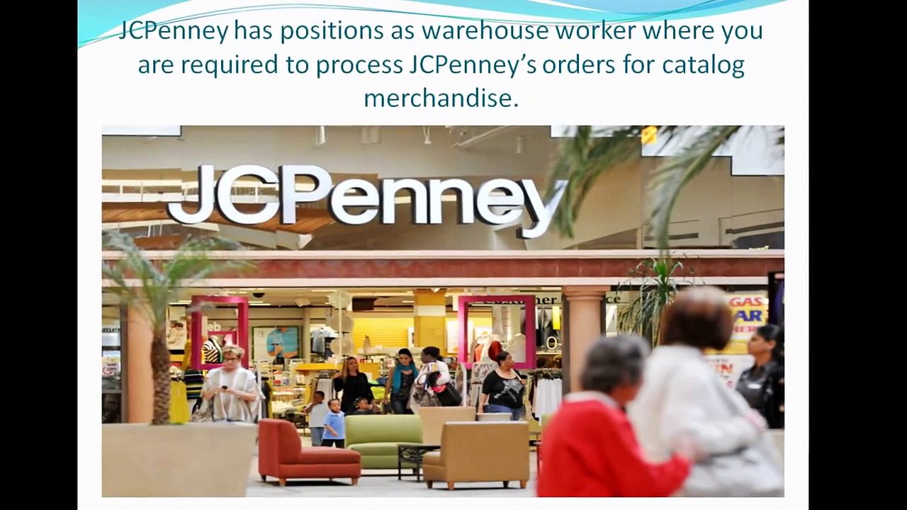 Jc penney distribution center jobs