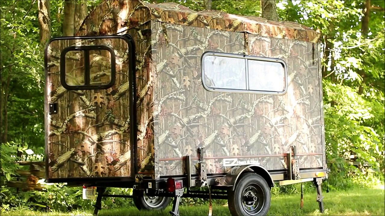 EZ Hunt & Haul - Hunting Blind and ATV Trailer