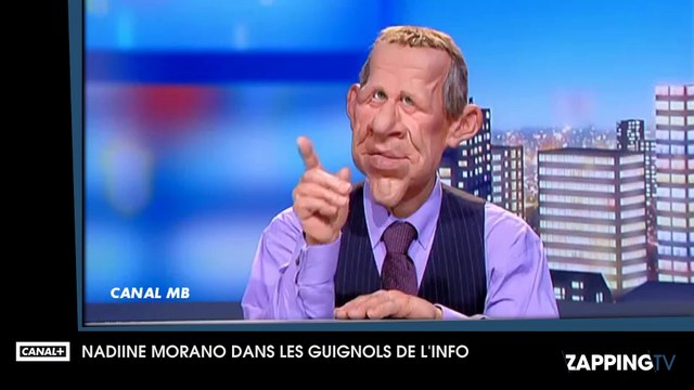 Les Guignols de l'info - Nadine Morano serait ravie que l'émission s'arrête : Ma marionnette était une créature pour me nuire !