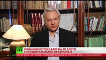 Julian Assange da su apoyo a Edward Snowden, acusado de espionaje