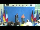 Berlino - Conferenza stampa Renzi - Merkel (01.07.15)