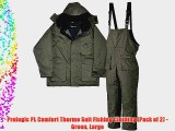 Prologic PL Comfort Thermo Suit Fishing Clothing (Pack of 2) - Green Large