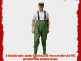 SHAKESPEARE WAIST CHEST WADERS size 7