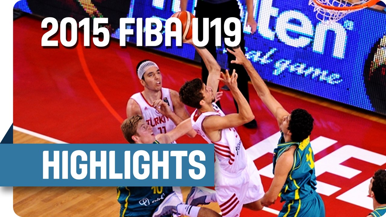Turkey v Australia - Quarter-Final Game Highlights - 2015 FIBA U19 World Championship