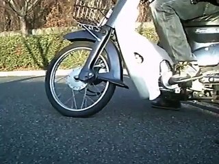 スーパーカブの半クラッチ