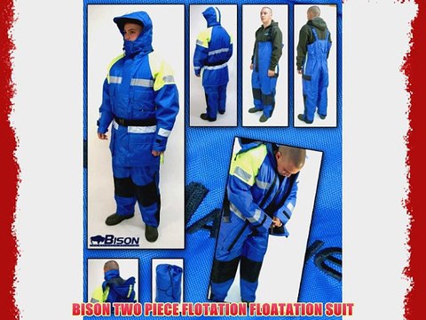 BISON TWO PIECE FLOTATION FLOATATION SUIT