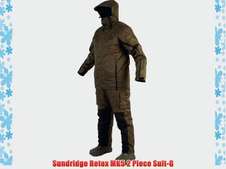 Sundridge Retex MK5 2 Piece Suit-G