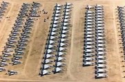 Sức Mạnh Quân Sự Mỹ- xem nghĩa địa máy bay khủng của Mỹ