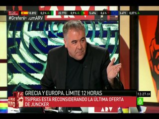 Juan Ramón Rallo - Al Rojo Vivo -Corralito en Grecia II PARTE 1