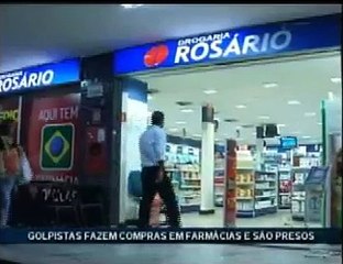 Golpe em farmácias