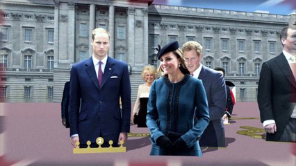 La famille royale britannique