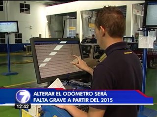 Alterar el odómetro será falta grave en la revisión técnica a partir del 2015