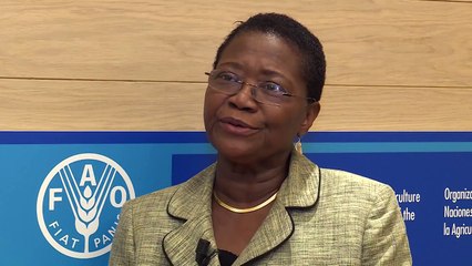Remarks by Liberia's Minister for Agriculture, Florence Chenoweth, at FAO.