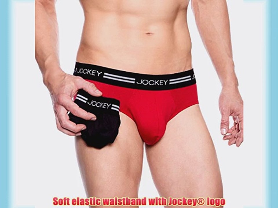 Jockey? 2-Pack Sport Microfibre Brief Black/Black size M