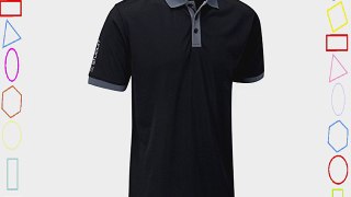 Stuburt 2015 Mens Essentials Urban Contrast Polo Shirt - Black/Titanium - M