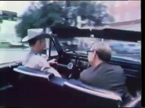 Hurchel Jacks Driver Of Lyndon Johnson's Car In The JFK Dealey Plaza Assassination Motorcade