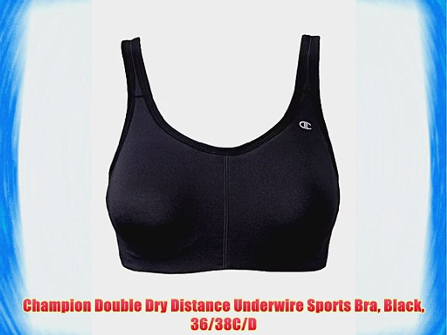 champion double dry distance underwire sports bra