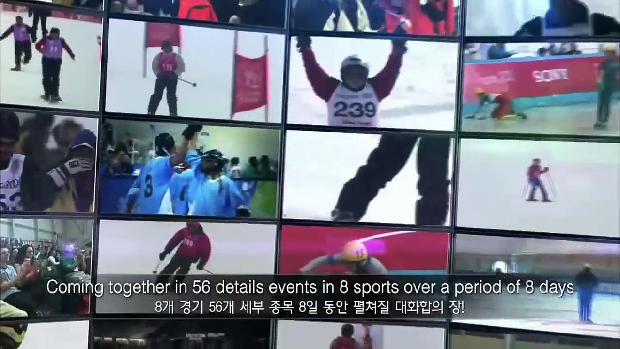 Hoist  the National Flag + Sing Korean National Anthem || Special Olympics 2013 Opening Ceremony ||