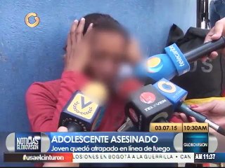 Muere adolescente al quedar atrapado en enfrentamiento entre bandas