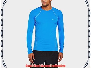 Columbia Men's Midweight Long Sleeve Top - Hyper Blue Small