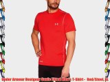 Under Armour Heatgear Sonic Fitted Men's T-Shirt -  Red/Steel XL