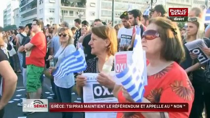 Grèce : Tsipras maintient le référendum et appelle au "non"