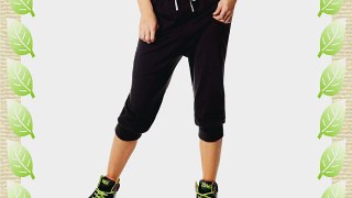 Zumba Fitness Women's Chill The Funk Out Capris - Sew Black XX-Large