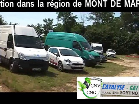 Inauguration Station Véhicules Gaz Naturel SORTINO / DEFA Mont de Marsan