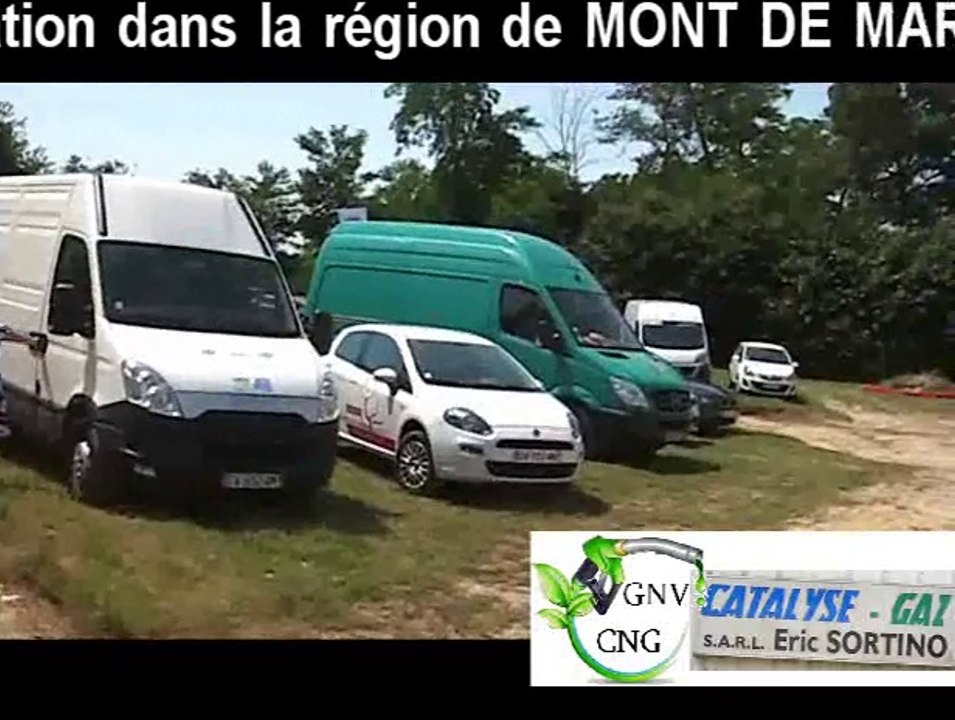 Inauguration Station Véhicules Gaz Naturel SORTINO / DEFA Mont de Marsan