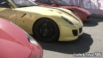 Ferrari Meet: 3x 458 , 599 GTO , 458 Spyder , 599 GTB