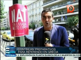 Griegos con mejor poder adquisitivo piden votar por el "Sí"