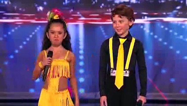 Yasha & Daniela - Amazing and Talented Kid Dancers (America's Got Talent)