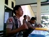 Indonesian Police singing Hindi Song, LOL.wmv