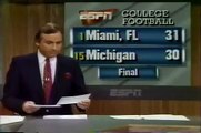 1988 Clemson vs Florida State Recap