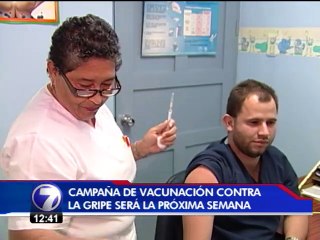 La campaña de vacunación contra influenza se adelantará un día