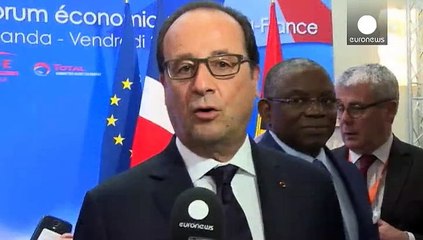 Francia amplía su relación económica con Angola, tras la visita de Hollande