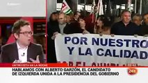 Alberto Garzón - Existen jóvenes con ideas de la derecha,salida de Tania Sanchez de IU