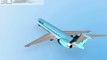 Falcon3D MD-80 Korean Air 3D model from CGTrader.com