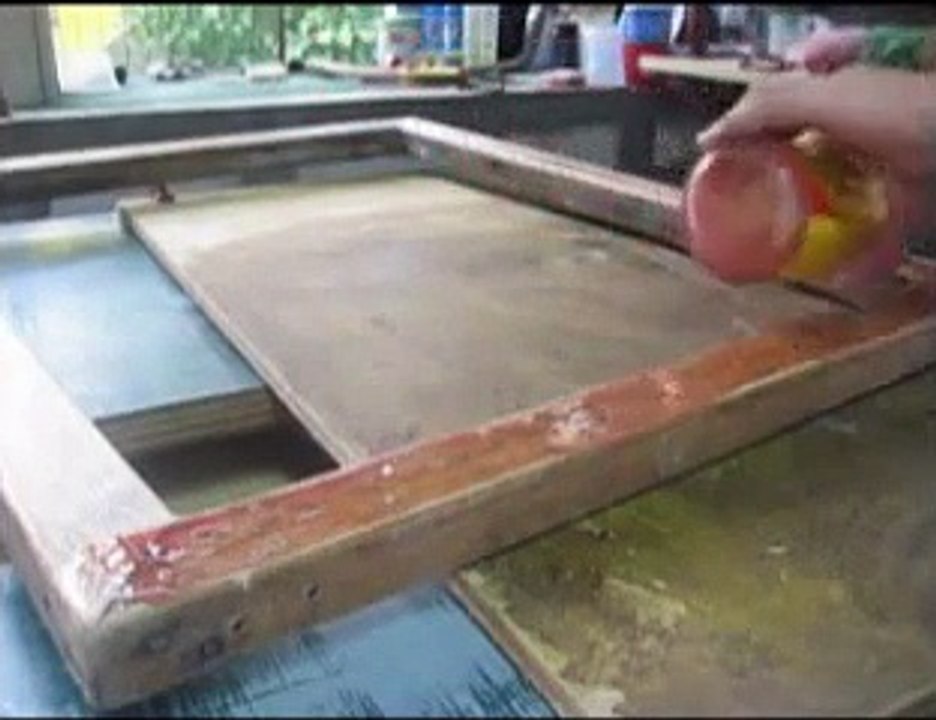 my DIY stretcher - #ScreenPrinterPhilippines