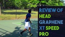 Head Graphene XT Speed Pro Review/Test I Novak Djokovic's Racket