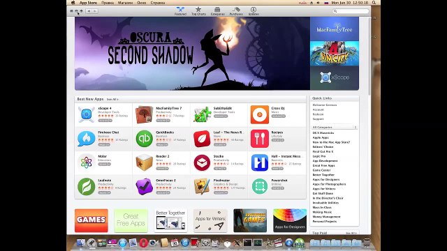 Как заставить работать Mac AppStore на Hackintosh