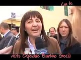 Renata Polverini in visita all'ospedale Bambino Gesù