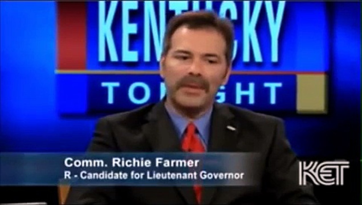 Richie Farmer qualified for KY Gov. cause he played basketball