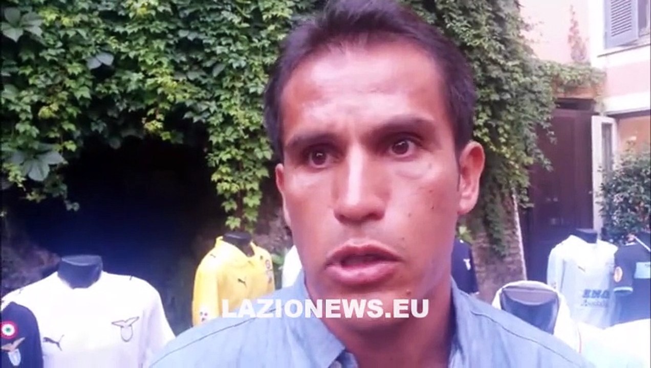 ESCLUSIVA LN - Cristian Ledesma al termine della conferenza d'addio alla Lazio (03072015)