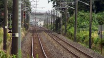 (HD) 激走!!特急スーパーひたち号 JR東日本 交直流特急形電車651系(警笛つき)