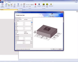 Frilo Structural Analysis |  FD+ Isolated Foundation