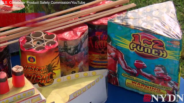 U.S. government light dummies on fire to teach firework safety