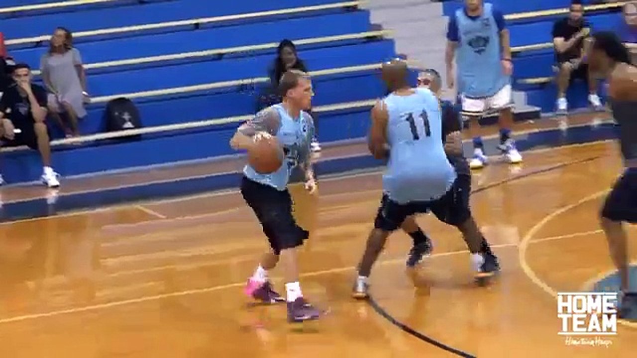 39 Year Old Jason Williams Gets SAUCY In Pro Am Game 'White Chocolate'
